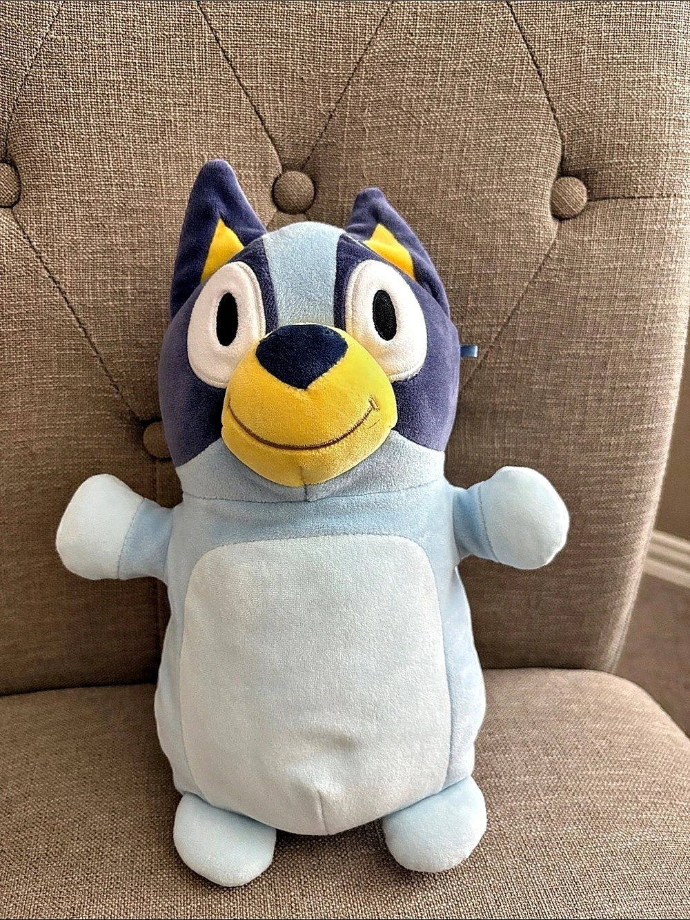 Squishmallows Bluey Plush Blue & White